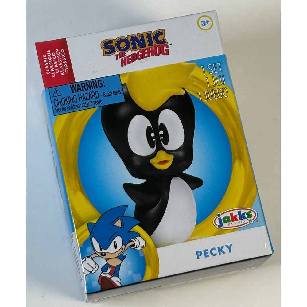 Sonic The Hedgehog PECKY 2.5" Action Figure Jakks Pacific NEW Sealed